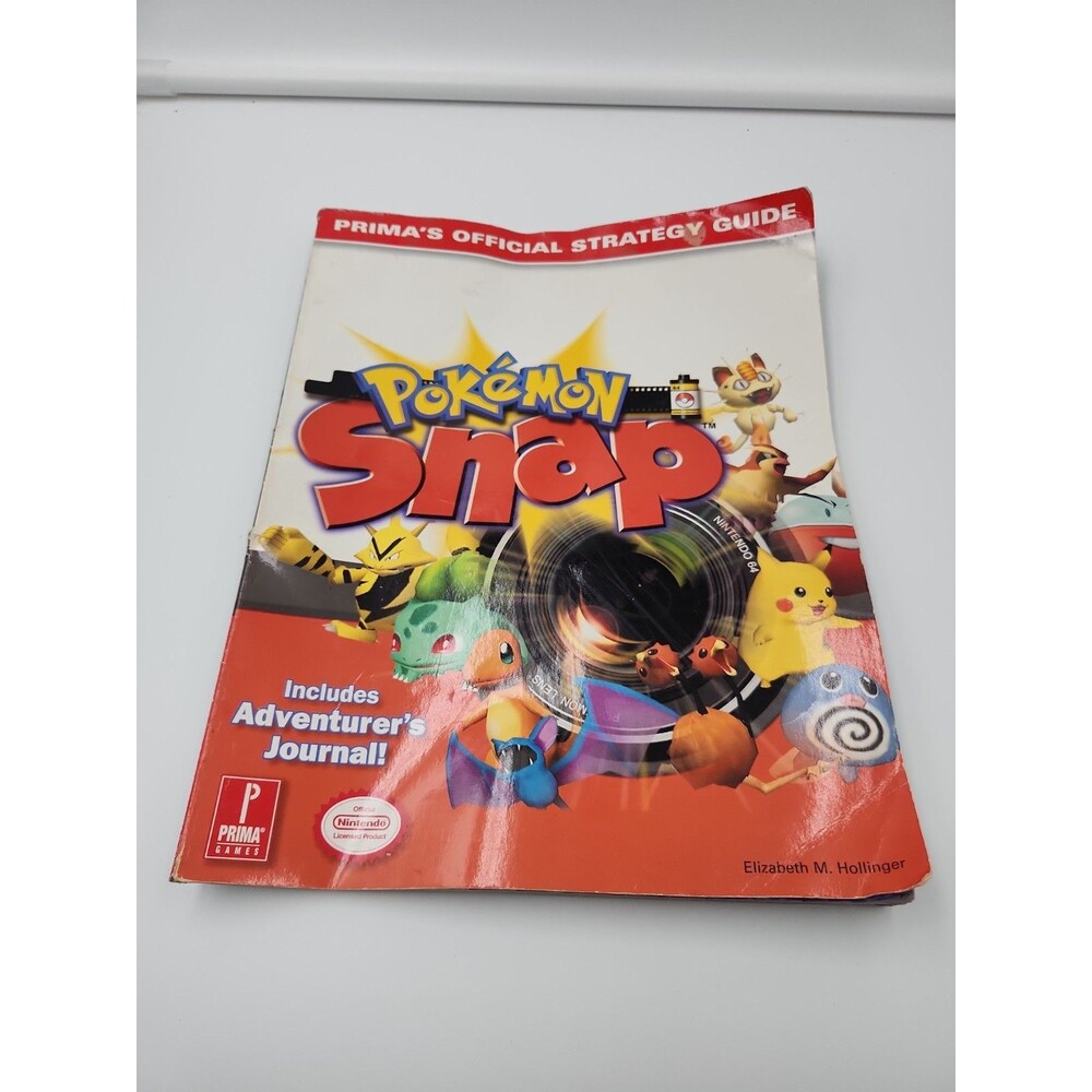 Prima Games Official Nintendo Strategy Guide Pokémon Snap New Adventure Journal